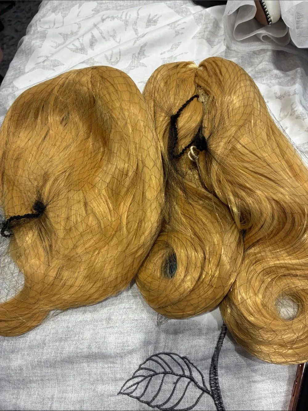 Gold Blonde Women's Hairpiece - Synthetic Ponytail Wrap